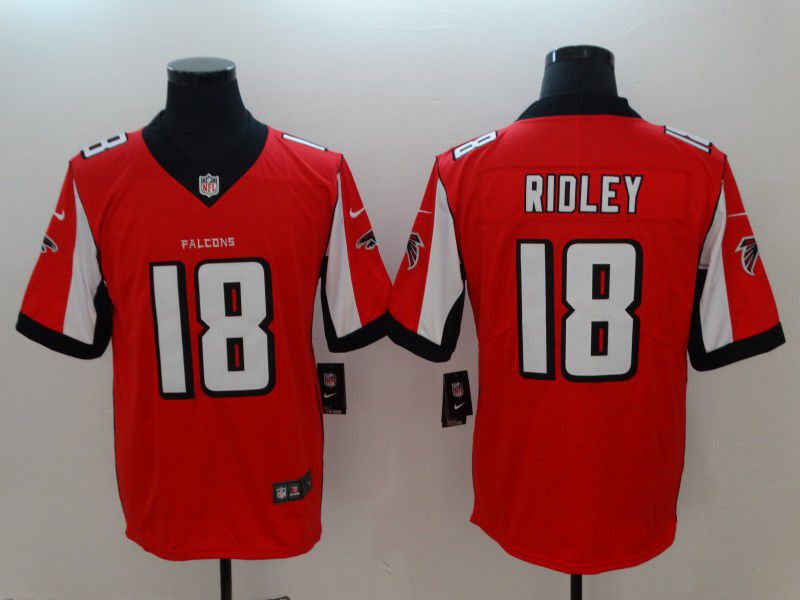 Men Atlanta Falcons #18 Ridley Red Vapor Untouchable Player Nike Limited NFL Jerseys->atlanta falcons->NFL Jersey